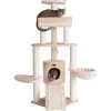 Armarkat 58-in Cat Tower & Ramp Cat Tree, Beige -Cat Products Store 218997 MAIN. AC SS1800 V1603207286