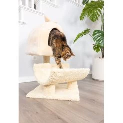 Armarkat 31-in Cat Scratching Post & Condo Cat Tree, Goldenrod -Cat Products Store 219012 PT3. AC SS1800 V1603333015