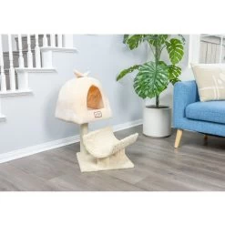 Armarkat 31-in Cat Scratching Post & Condo Cat Tree, Goldenrod -Cat Products Store 219012 PT4. AC SS1800 V1603311727
