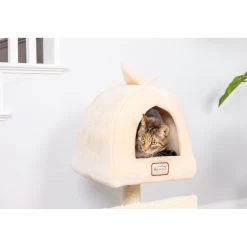 Armarkat 31-in Cat Scratching Post & Condo Cat Tree, Goldenrod -Cat Products Store 219012 PT5. AC SS1800 V1603317084