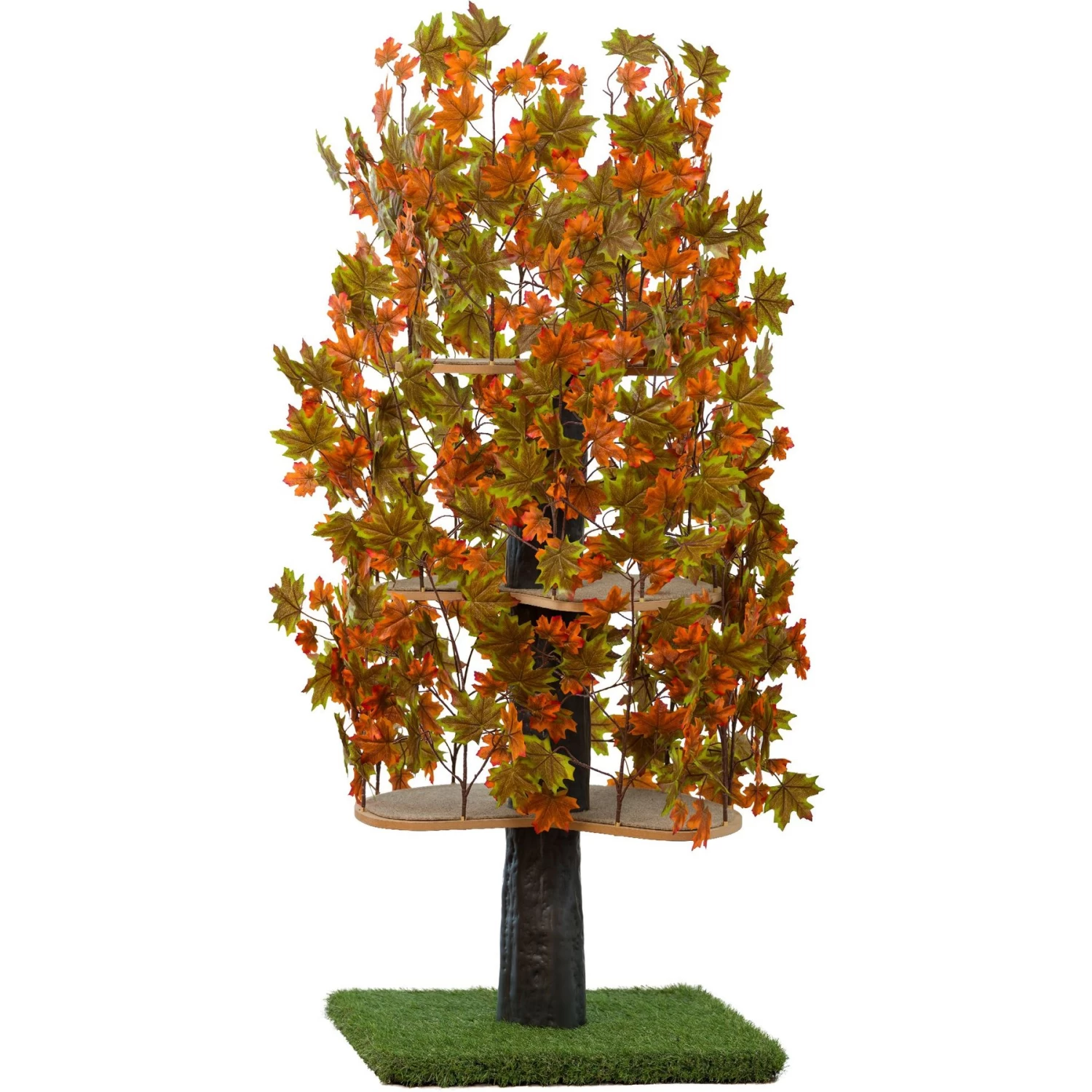 On2Pets 60-in Large Square Modern Cat Tree 3 On2Pets 60-in Large Square Modern Cat Tree