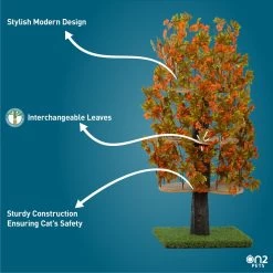 On2Pets 60-in Large Square Modern Cat Tree 12 On2Pets 60-in Large Square Modern Cat Tree -Cat Products Store 220362 PT3. AC SS1800 V1671118301