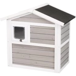 TRIXIE Natura Insulated Cat House With Ramp 13 TRIXIE Natura Insulated Cat House With Ramp -Cat Products Store 221656 pt3. AC SS1800 V1582055312