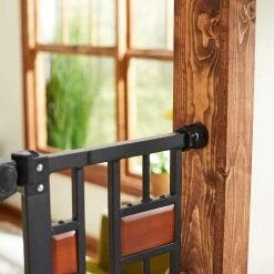 Frisco Wood Accents Extra Tall Auto-close Dog Gate -Cat Products Store 221968 PT3. AC SS1800 V1595282171