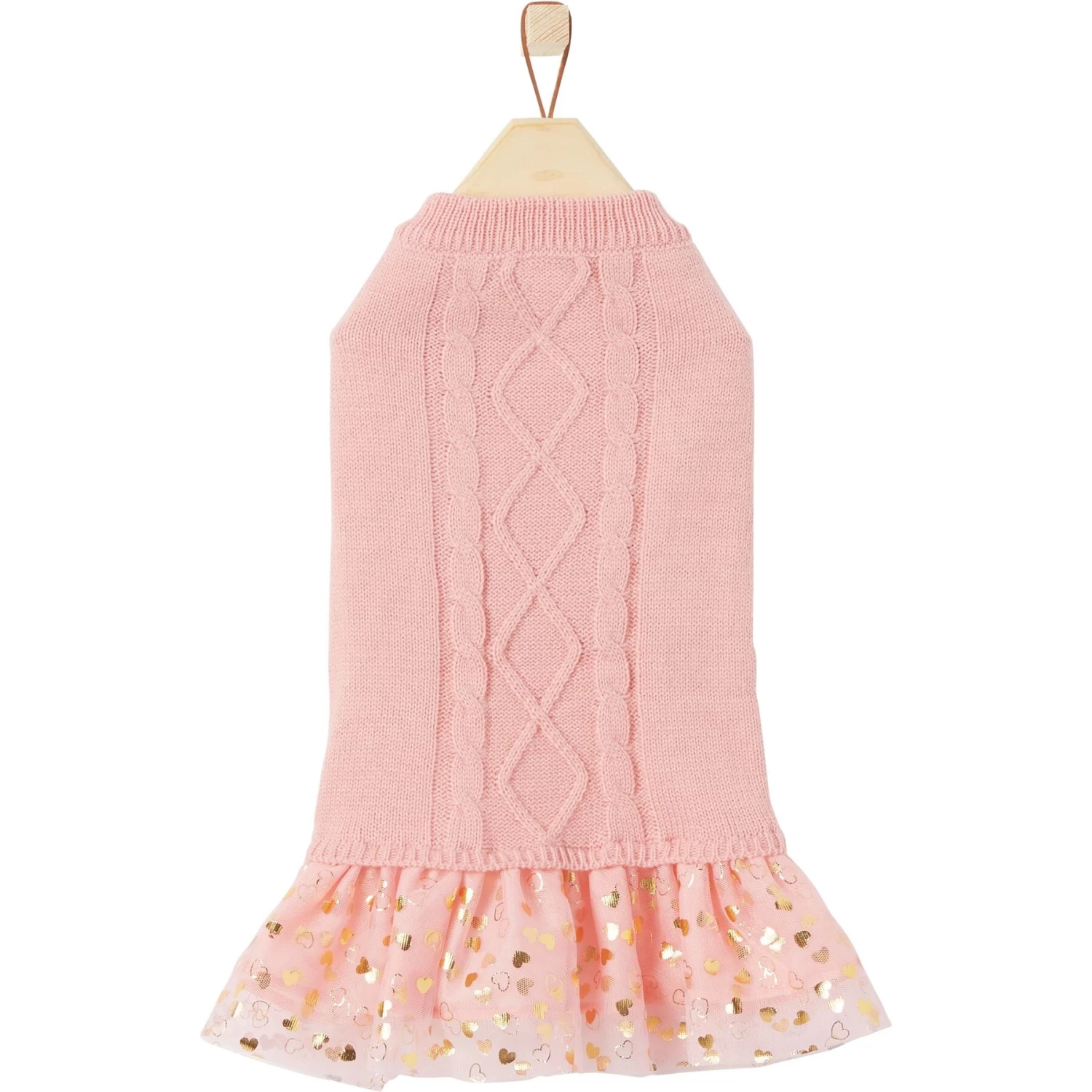 Frisco Cable Knit Dog & Cat Sweater Dress 6 Frisco Cable Knit Dog & Cat Sweater Dress - Image 4