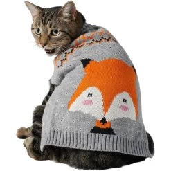 Frisco Fox Dog & Cat Sweater -Cat Products Store 223811 PT2. AC SS1800 V1599408379