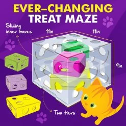 Cat Amazing Sliders Interactive Treat Maze & Puzzle Cat Toy -Cat Products Store 225050 PT3. AC SS1800 V1583528882
