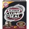 Arm & Hammer Litter Platinum Clump & Seal Cat Litter 2 Arm & Hammer Litter Platinum Clump & Seal Cat Litter -Cat Products Store 229238 MAIN. AC SS1800 V1663797537