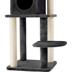 Frisco 55-in Faux Fur Cat Tree & Condo -Cat Products Store 236542 PT5. AC SS1800 V1616073614