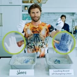 Skoon Unscented Non-Clumping Cat Litter & Disposable Litter Box -Cat Products Store 239879 PT2. AC SS1800 V1612368432