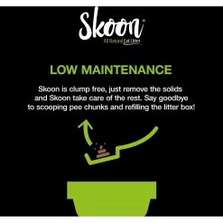 Skoon Unscented Non-Clumping Cat Litter, 8-lb Bag -Cat Products Store 239881 PT6. AC SS1800 V1612368417