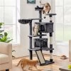 Yaheetech 57-in Plush Cat Tree & Condo -Cat Products Store 242612 MAIN. AC SS1800 V1680630142