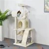 Yaheetech 51-in Plush Multi-Cat Kitten Tree & Condo -Cat Products Store 242627 MAIN. AC SS1800 V1679603986