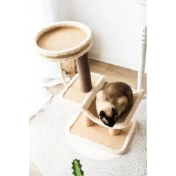 Catry Cradle Cat Tree With Paper Rope Scratching Posts & Sisal Rope Toy -Cat Products Store 244313 PT3. AC SS1800 V1595017054