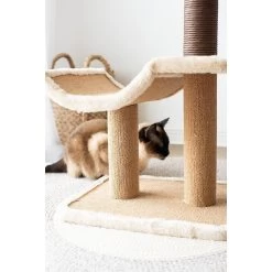 Catry Cradle Cat Tree With Paper Rope Scratching Posts & Sisal Rope Toy -Cat Products Store 244313 PT7. AC SS1800 V1595019978