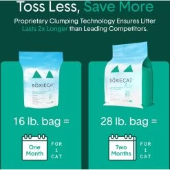 Boxiecat Lightweight Air Fresh & Clean Scented Clumping Cat Litter -Cat Products Store 248208 PT5. AC SS1800 V1643997478