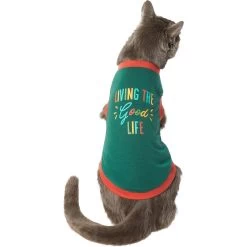 Frisco Living The Good Life Dog & Cat T-Shirt -Cat Products Store 248973 PT2. AC SS1800 V1644959792