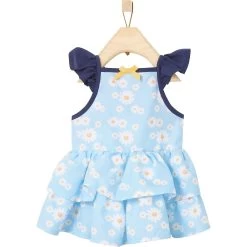 Frisco Blue Daisies Dog & Cat Dress -Cat Products Store 249045 PT3. AC SS1800 V1644447096