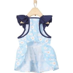 Frisco Blue Daisies Dog & Cat Dress -Cat Products Store 249045 PT4. AC SS1800 V1644448054
