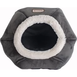 Armarkat Gray Velvet Cat Bed -Cat Products Store 251459 PT2. AC SS1800 V1599274290