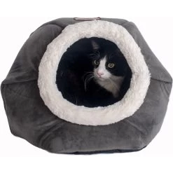 Armarkat Gray Velvet Cat Bed -Cat Products Store 251459 PT3. AC SS1800 V1695327589