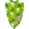 Frisco Green Ale Personalized Dog & Cat Bandana -Cat Products Store 254207 MAIN. AC SS1800 V1608266540