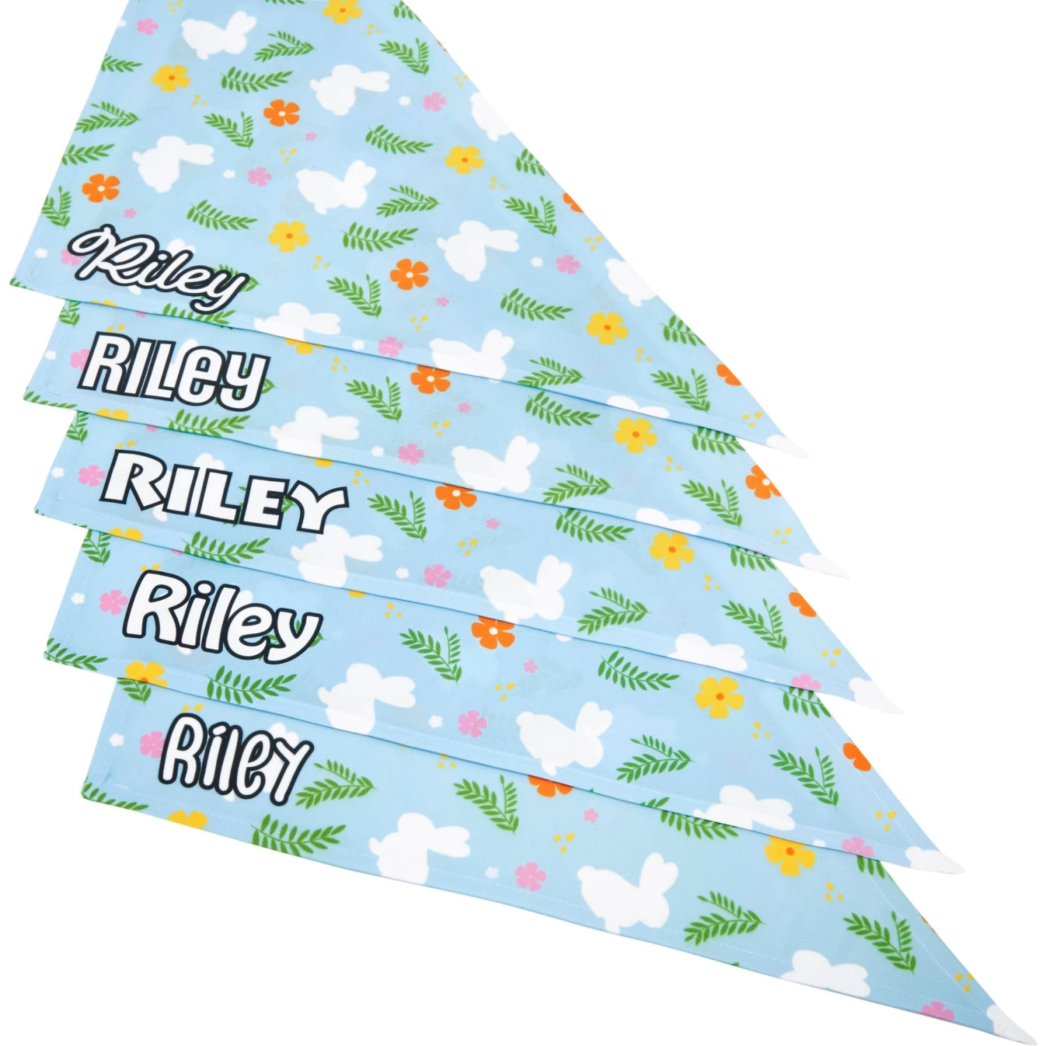 Frisco Easter Bunny Personalized Dog & Cat Bandana 7 Frisco Easter Bunny Personalized Dog & Cat Bandana - Image 5