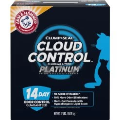 Arm & Hammer Litter Cat Litter Deodorizer Powder & Arm & Hammer Litter Cloud Control Platinum Multi-Cat Clumping Cat Litter With Hypoallergenic Light Scent -Cat Products Store 255413 PT4. AC SS1800 V1603653686