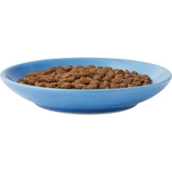 Frisco Cat Face Non-skid Ceramic Cat Dish, Blue -Cat Products Store 256101 PT4. AC SS1800 V1617130592