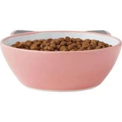 Frisco Cat Face Non-skid Ceramic Cat Bowl, Pink -Cat Products Store 256107 PT4. AC SS1800 V1616522565