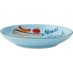 Frisco New York Non-skid Ceramic Cat Dish -Cat Products Store 256119 PT1. AC SS1800 V1618494734
