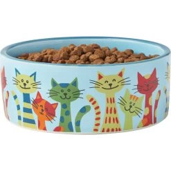 Frisco New York Non-skid Ceramic Cat Bowl -Cat Products Store 256121 PT3. AC SS1800 V1615311114