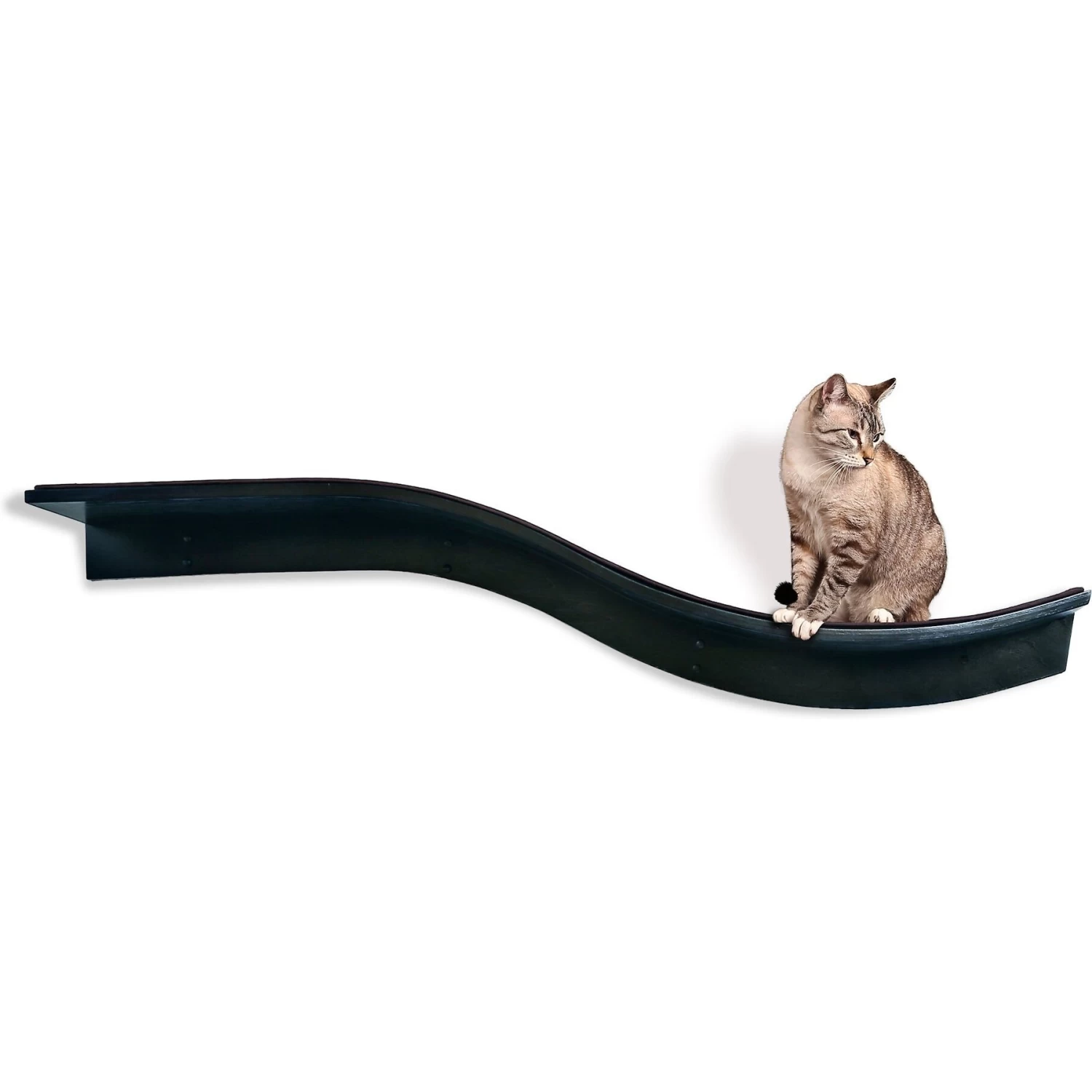 The Refined Feline Lotus Branch Wall Mounted Cat Wall Shelf 5 The Refined Feline Lotus Branch Wall Mounted Cat Wall Shelf - Image 3
