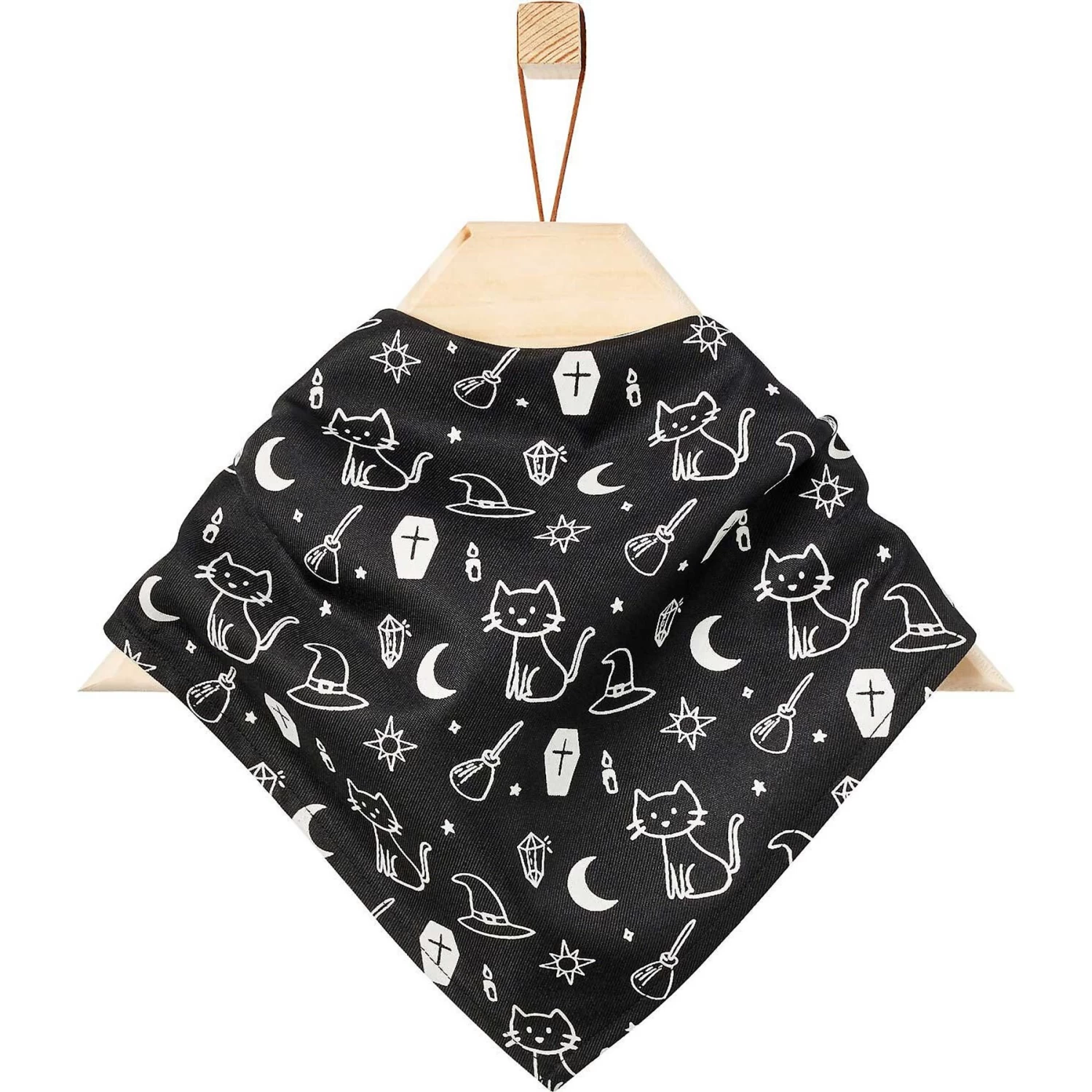 Frisco Glow In The Dark Mystical Print Dog & Cat Bandana 3 Frisco Glow In The Dark Mystical Print Dog & Cat Bandana