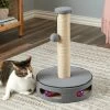 Two By Two The Elm 19.7-in Jute Cat Scratching Post, Grey -Cat Products Store 261421 MAIN. AC SS1800 V1606147612