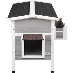 Petsfit Weatherproof Outdoor Cat House With Stairs 10 Petsfit Weatherproof Outdoor Cat House With Stairs -Cat Products Store 261514 PT2. AC SS1800 V1605665518