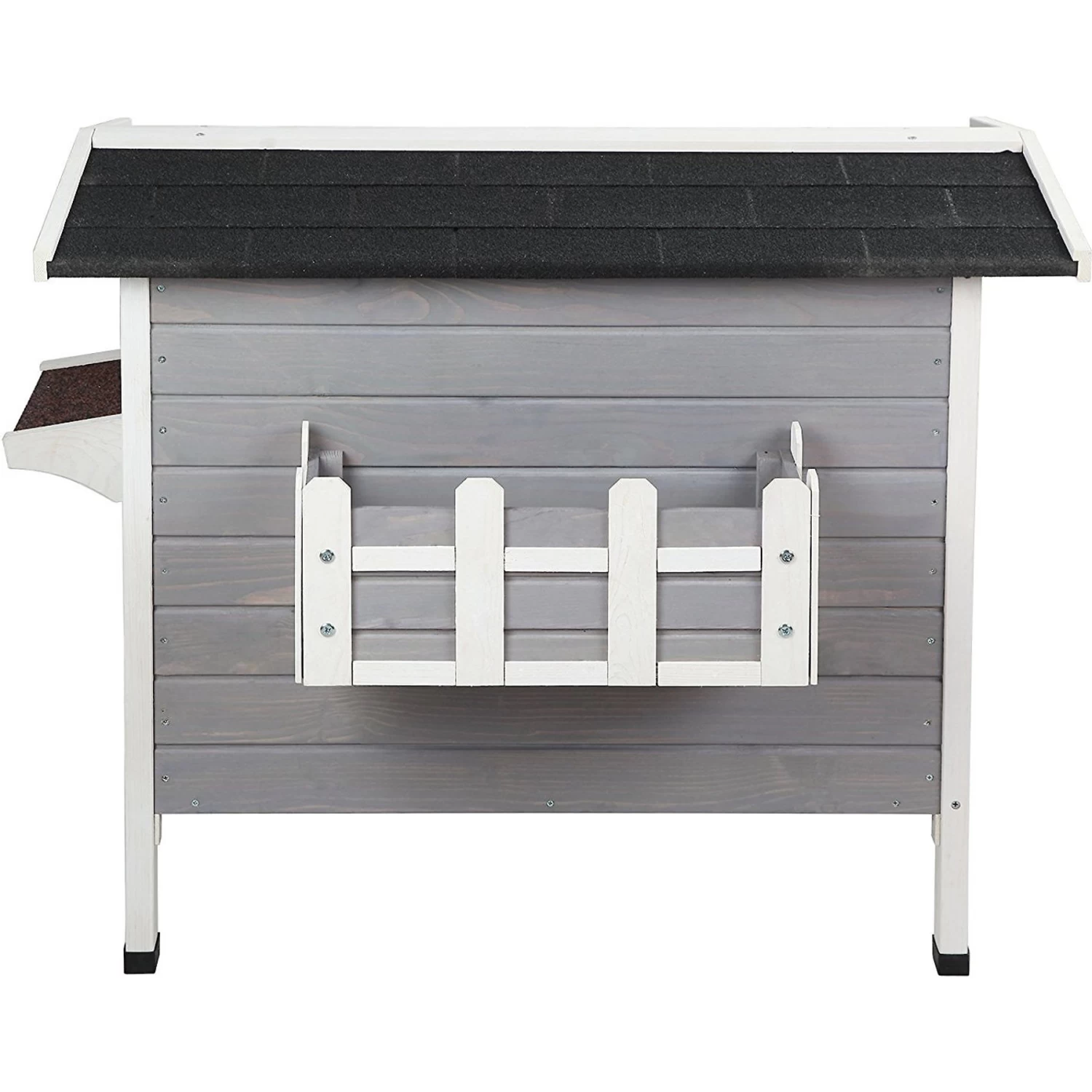 Petsfit Weatherproof Outdoor Cat House With Stairs 7 Petsfit Weatherproof Outdoor Cat House With Stairs - Image 5