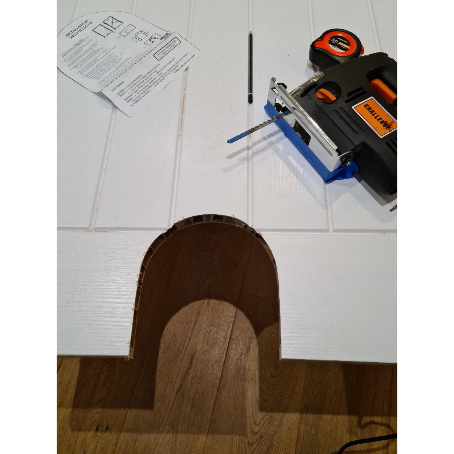 Cathole ECO Cat Door, White 6 Cathole ECO Cat Door, White - Image 4