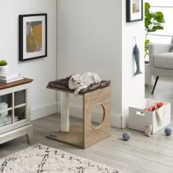 Sam's Pets Sheree 17-in Cat Tree -Cat Products Store 261889 PT1. AC SS1800 V1635094897