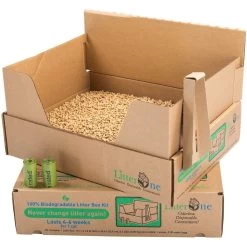 Litter One Biodegradable Disposable Cat Litter Box Kit -Cat Products Store 262935 PT2. AC SS1800 V1606756644