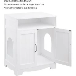 Unipaws Enclosed Cat Litter Box -Cat Products Store 263521 PT3. AC SS1800 V1607576272