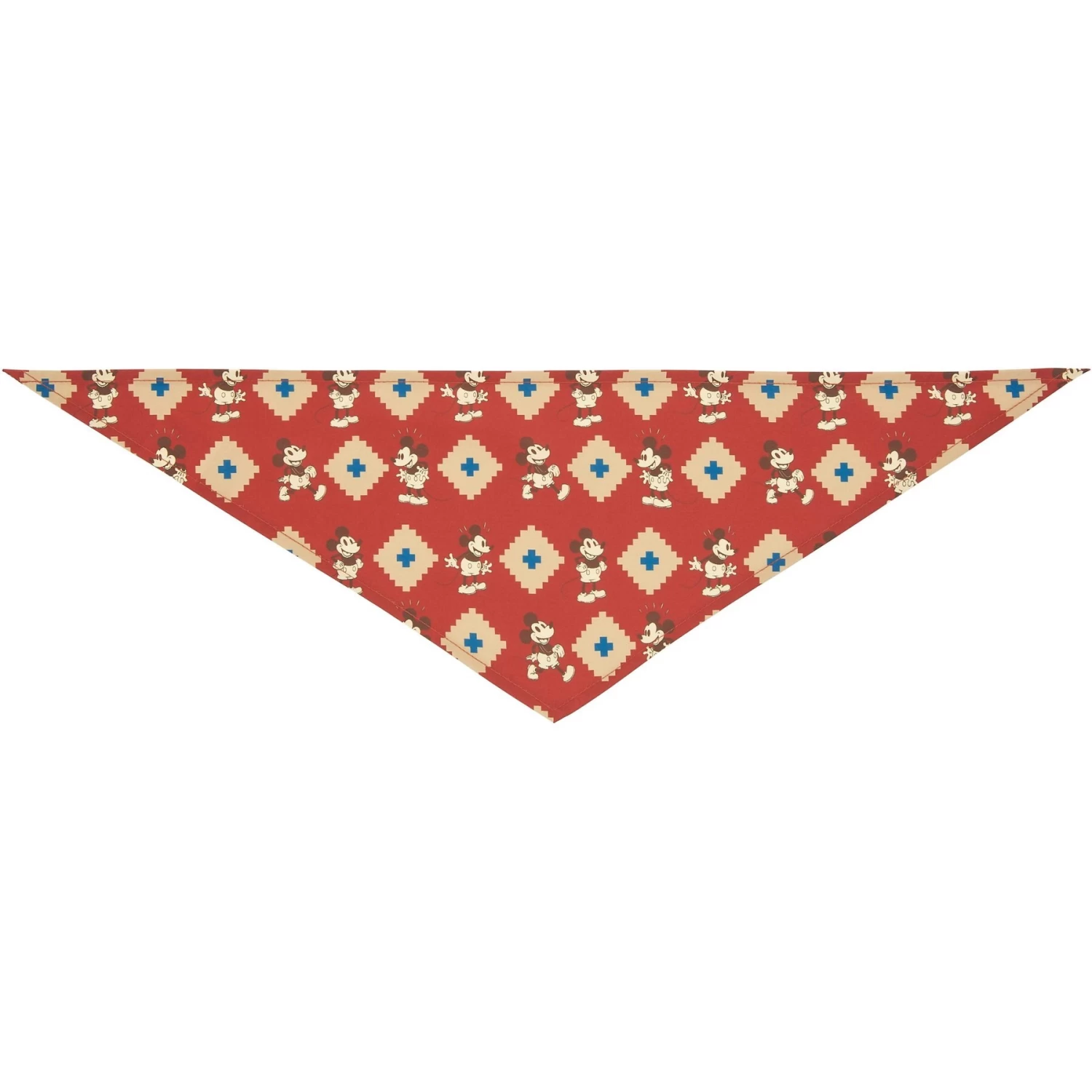Disney Mickey Mouse Southwest Patterned Dog & Cat Bandana 7 Disney Mickey Mouse Southwest Patterned Dog & Cat Bandana - Image 5