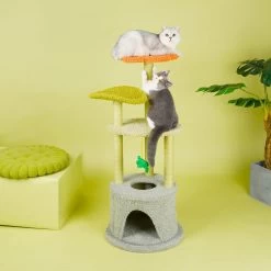 ZEZE Adora Flower 43-in Carpet Cat Tree -Cat Products Store 266590 PT2. AC SS1800 V1667353892
