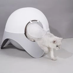 ZEZE Space Capsule Cat Litter Box -Cat Products Store 266611 PT3. AC SS1800 V1632890525