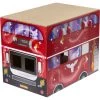 Frisco Magic Bus Cardboard Cat House, 2-Story -Cat Products Store 266701 MAIN. AC SS1800 V1621535870
