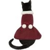 Frisco Mediumweight Pom Pom Bow Dog & Cat Peacoat Dress, Red -Cat Products Store 268200 MAIN. AC SS1800 V1628794925