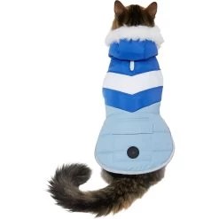 Frisco Heavyweight Chevron Insulated Dog & Cat Parka With Pocket -Cat Products Store 268405 PT2. AC SS1800 V1628784758