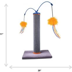 SmartyKat Scratch N Spin Replacement Wand Cat Toy -Cat Products Store 269225 PT1. AC SS1800 V1639016306