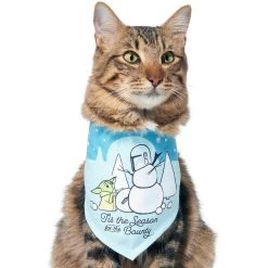 STAR WARS THE MANDALORIAN GROGU "Tis The Season" Dog & Cat Bandana -Cat Products Store 270539 PT3. AC SS1800 V1637714521