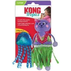 KONG Tropics Hula Cat Toy, 2 Count -Cat Products Store 277006 PT2. AC SS1800 V1616626904